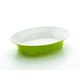 Rachael Ray Round & Square Green 14-Inch Oval Serving Bowl