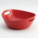 Rachael Ray Stoneware 10-Inch Red Veggie Bowl