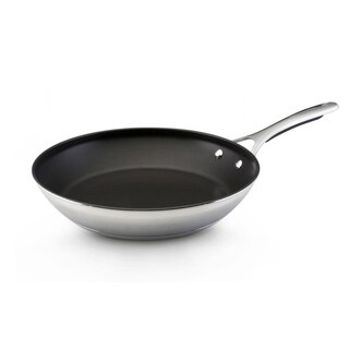 KitchenAid Gourmet Stainless Steel Nonstick 12-Inch Skillet