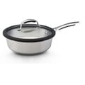 KitchenAid Gourmet Stainless Steel Nonstick 3-Quart Covered Saute