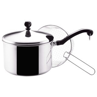 Farberware Classic Series 4-Quart Stainless Steel Covered Deep Fryer