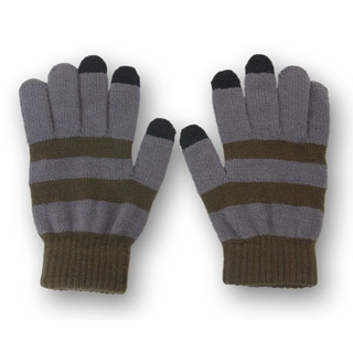 Solegear Men's Green Line Touch Screen Smart Gloves-Image