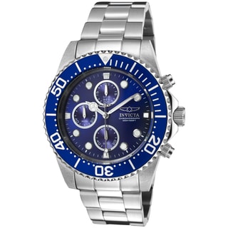 Invicta Men's 'Pro Diver' Stainless Steel Watch