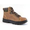 AdTec Men's 6-inch Brown Crazy Horse Leather Hiker