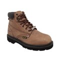 AdTec Men's 6-inch Nubuck Steel-toed Work Boots