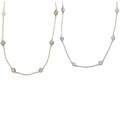 Michael Valitutti Signity 14k Gold Cubic Zirconia Station Necklace