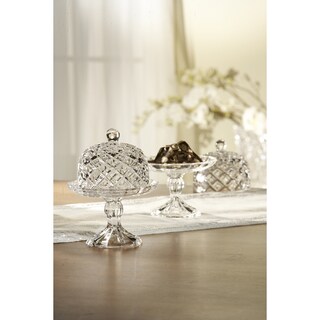 Fifth Avenue Crystal 'Muirfield' Pedestal Plate with Dome