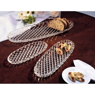 Fifth Avenue Crystal Oval Trays (Set of 3)