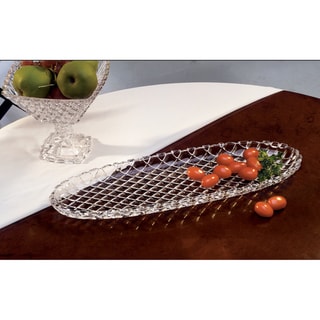 Fifth Avenue Crystal 'Muirfield' Oval Tray