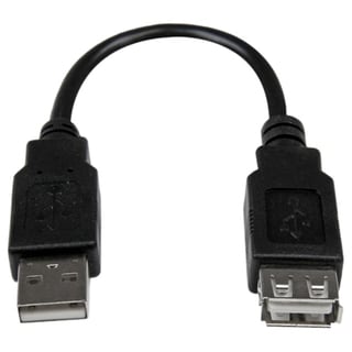 StarTech.com 6in USB 2.0 Extension Adapter Cable A to A - M/F
