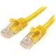 StarTech.com 10 ft Yellow Snagless Cat5e UTP Patch Cable