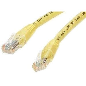 StarTech.com 5 ft Yellow Molded Cat6 UTP Patch Cable - ETL Verified