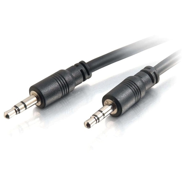 C2G 15ft CMG-Rated 3.5mm Stereo Audio Cable With Low Profile Connecto