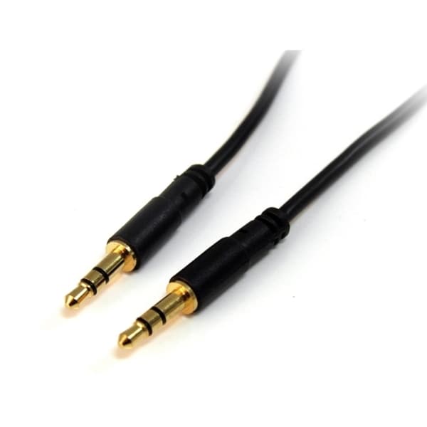 StarTech.com 6 ft Slim 3.5mm Stereo Audio Cable - M/M