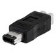 StarTech.com IEEE-1394 FireWire Adapter - 9 Pin to 6 Pin F/M