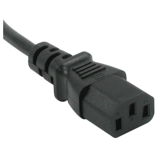 C2G 3ft 18 AWG Universal Power Cord (NEMA 5-15P to IEC320C13)