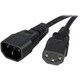 StarTech.com 6 ft 14 AWG Computer Power Cord Extension - C14 to C13