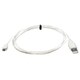 QVS 2M/6.5ft, USB A Male to Micro-B Male