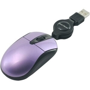 Gear Head Retractable Optical Wheel Mouse