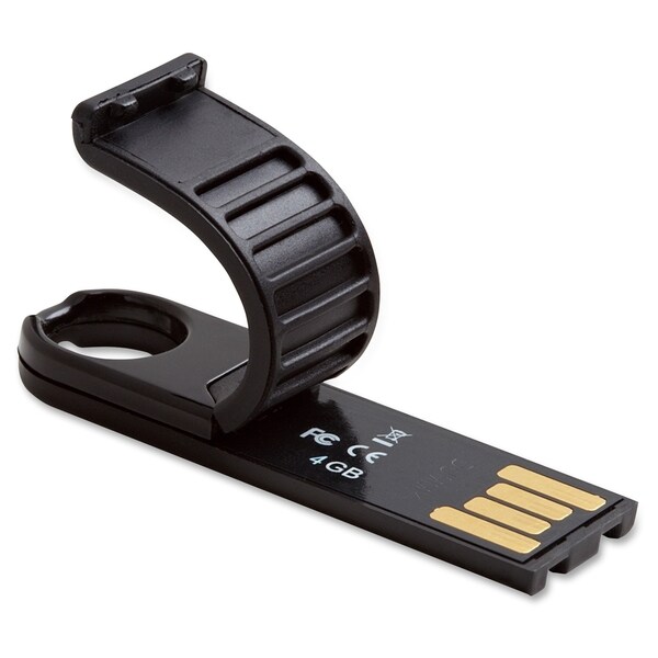 Verbatim 4GB Micro Plus USB Flash Drive - Black