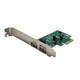 SYBA Multimedia IEEE 1394A(2) Firewire PCI-e Controller Card with Hea