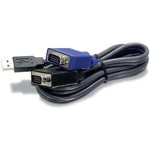 TRENDnet 6ft USB/VGA KVM cable