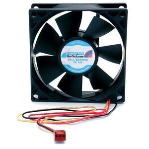 StarTech.com 80x25mm Dual Ball Bearing Computer Case Fan w/ TX3 Conne