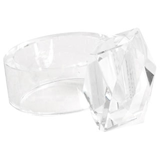 Crystal Napkin Rings (Set of 4)