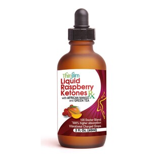 Liquid 2-ounce Raspberry Ketone with African Mango-Image