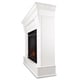 Real Flame White Chateau Electric Fireplace