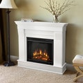 Real Flame White Chateau Electric Fireplace