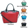 Dasein Matte Croco Texture Tote Bag