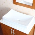 ELITE Model 9910 High Temperature Grade A Ceramic Bathroom Sink