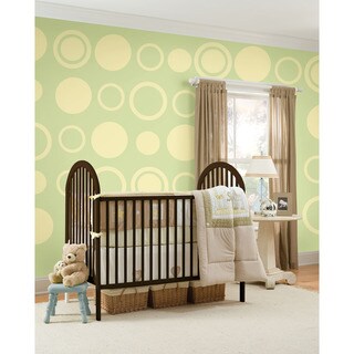 WallPops Buttercup Dot/ Concentric Dot Bundle Vinyl Wall Art