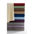 Tribeca Living Luxury Solid Flannel Deep Pocket Sheet Set