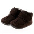 Little Blue Lamb Hand Stitched Brown Suede Walking Boots