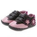 Little Blue Lamb Hand Stitched Leather InfantWalking Shoes