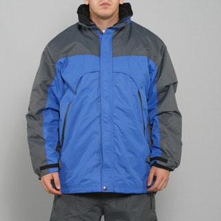 Pulse Men's 3-in-1 System Blue Snowboard Jacket