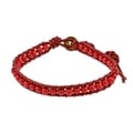 Enchanted Ohm Coral or Turquoise Single Strand Bracelet (Thailand)