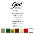 'God Has Not Promised..' Vinyl Wall Art Decal