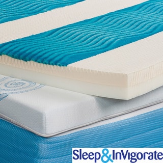 Sleep & Invigorate Active Cool Gel 3-inch Mattress Topper