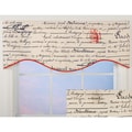La Ville French Script Shaped Valance