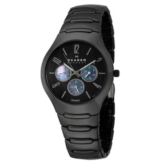 Skagen Women's Black Ceramic Watch