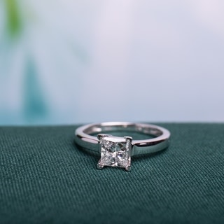 Miadora 14k Gold 1ct TDW Certified Diamond Solitaire Ring (G-H, I1-I2)