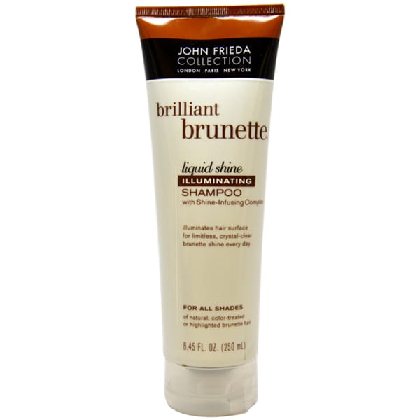 John Frieda Brilliant Brunette Illuminating 8.45-ounce Shampoo