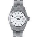 Pre-owned Rolex Women's Stainless Steel Datejust Watch