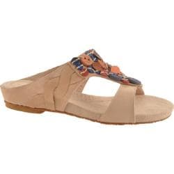 Women's Antia Shoes Coral Sand Full Grain Waxy Light Leather-Image