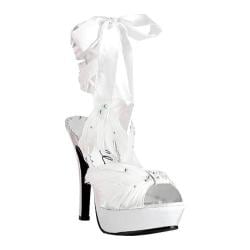 Women's Ellie Swan-523 White Satin-Image