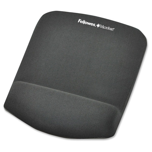 Fellowes PlushTouch Mouse Pad/Wrist Rest with FoamFusion Technology -