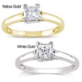 Miadora 14k Gold 1/2ct TDW Certified Diamond Solitaire Ring (G-H, I1-I2)